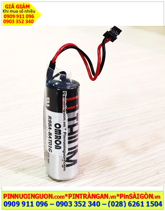Pin Omron R88A-BAT01G; Pin nuôi nguồn Omron R88A-BAT01G lithium 3.6v chính hãng _Xuất xứ NHẬT 